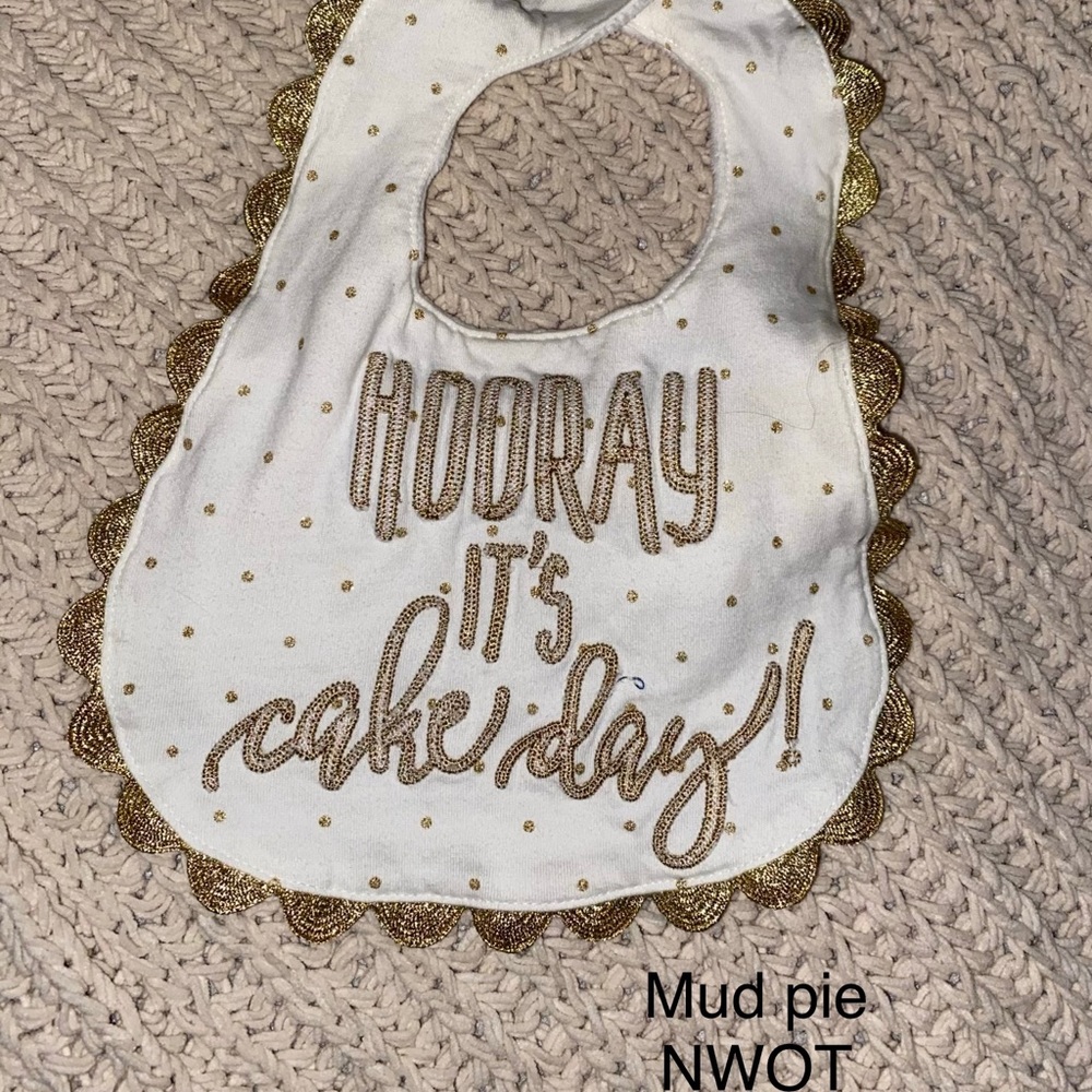 🌻💜 mud pie bib